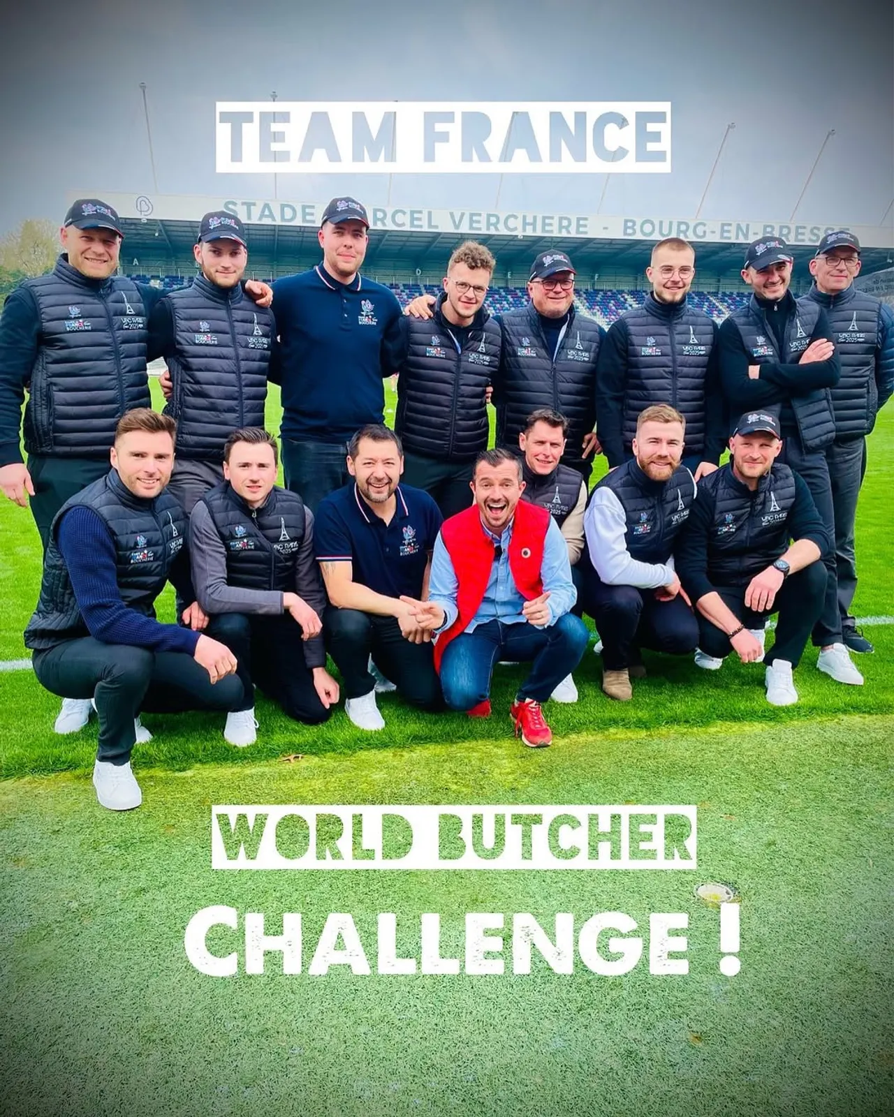 « Parce qu’il n’y a pas que le foot…les bouchers ont aussi leur Coupe du monde ! » Ce matin sur @telematin_officiel , on rend ses lettres de noblesse au métier de boucher, avec la team France de la Coupe du .jpg